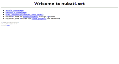 Desktop Screenshot of nubati.net